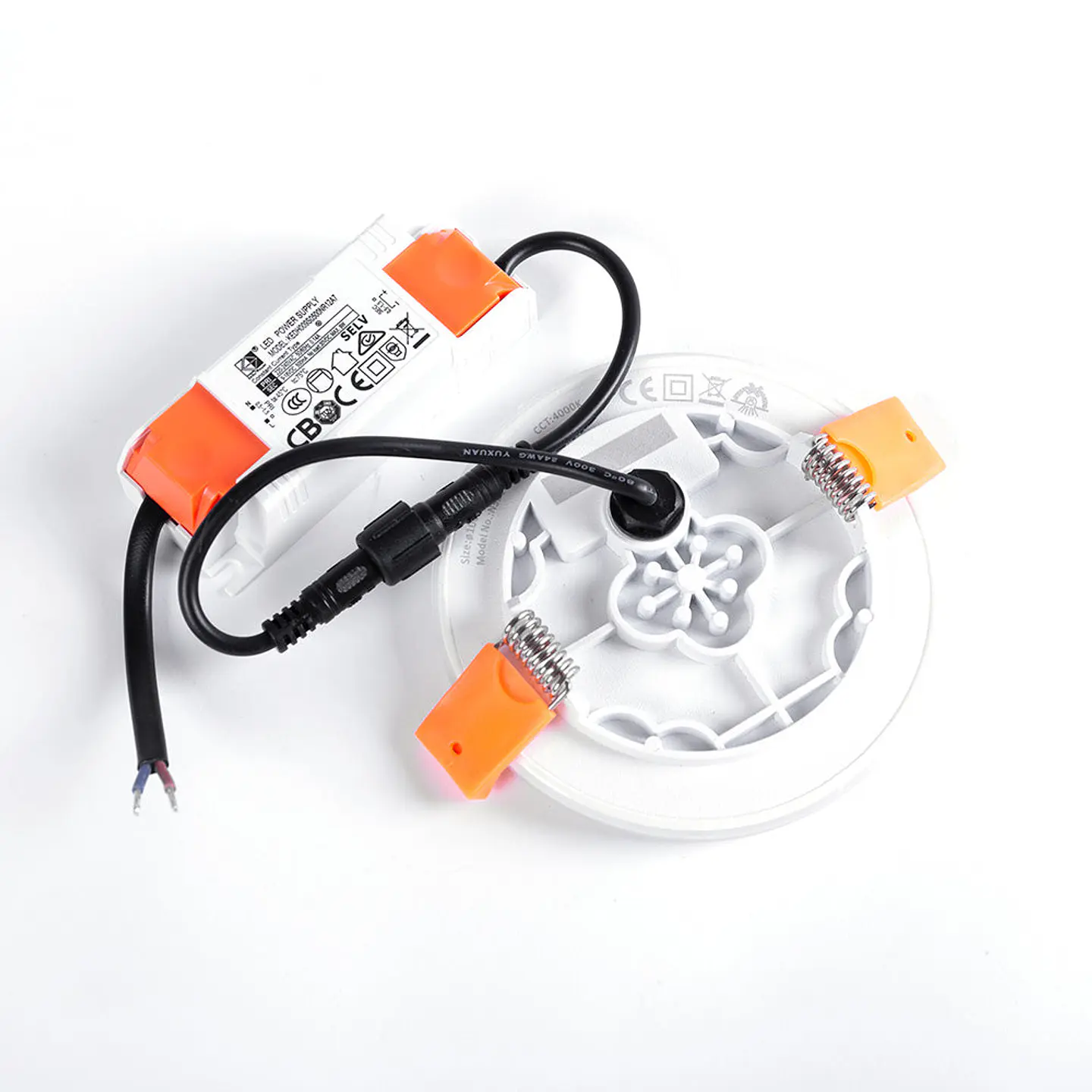 Placa LED 8W 535Lm 2700ÂºK Circular sem Moldura 40.000H [LUM-NSDL-R100-WW] 6