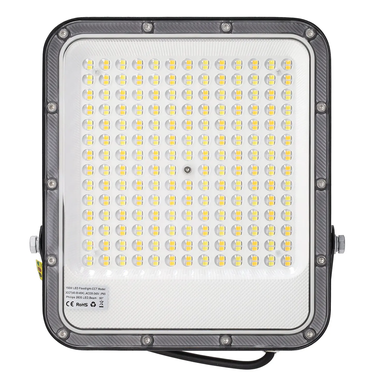 Projetor LED Spot 150W 110Lm/W 90Âº 220-240VAC IP65 CCT (Tom de Luz RegulÃ¡vel) 4000/5000/6500ÂºK 3