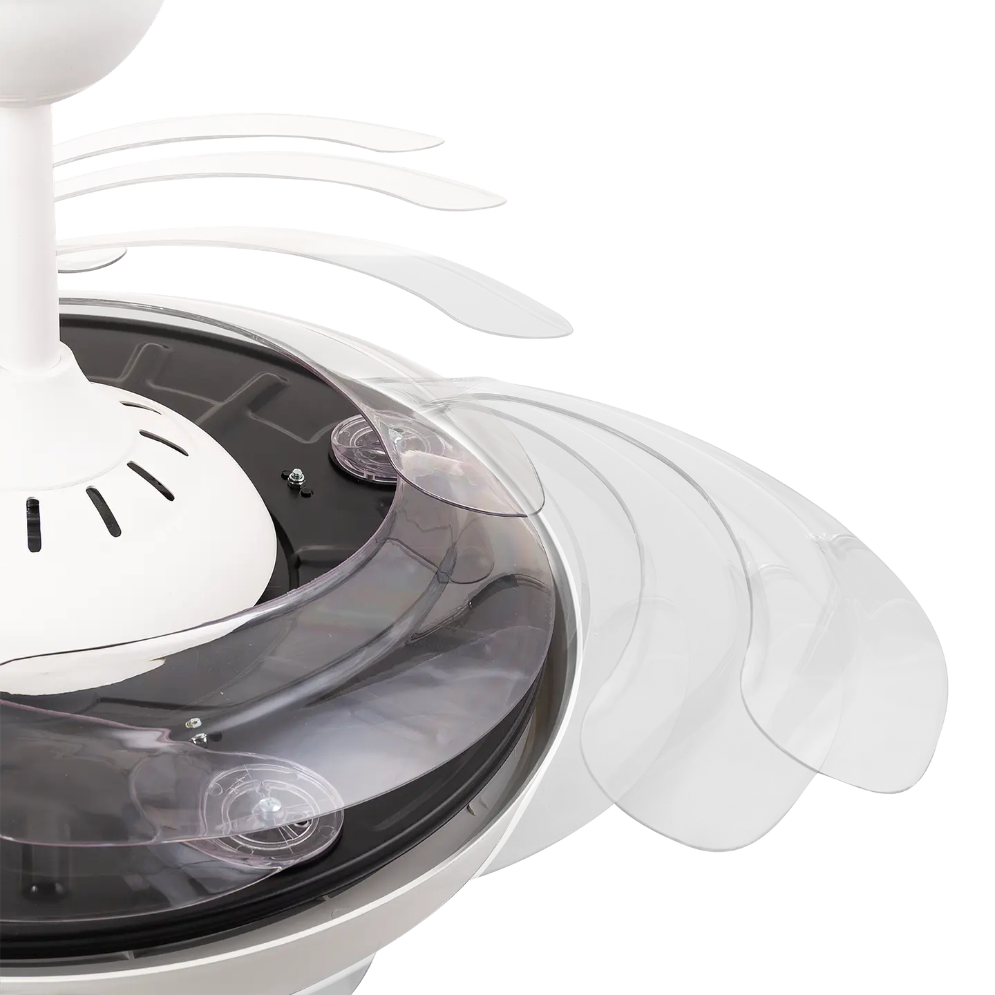 Ventilador CC Trident, FunÃ§Ã£o VerÃ£o-Inverno, 59 W, Branco, 4 PÃ¡s, 107D, 6980 LM, Dimmer, Controle Remoto + Timer + MemÃ³ria, 3000 3
