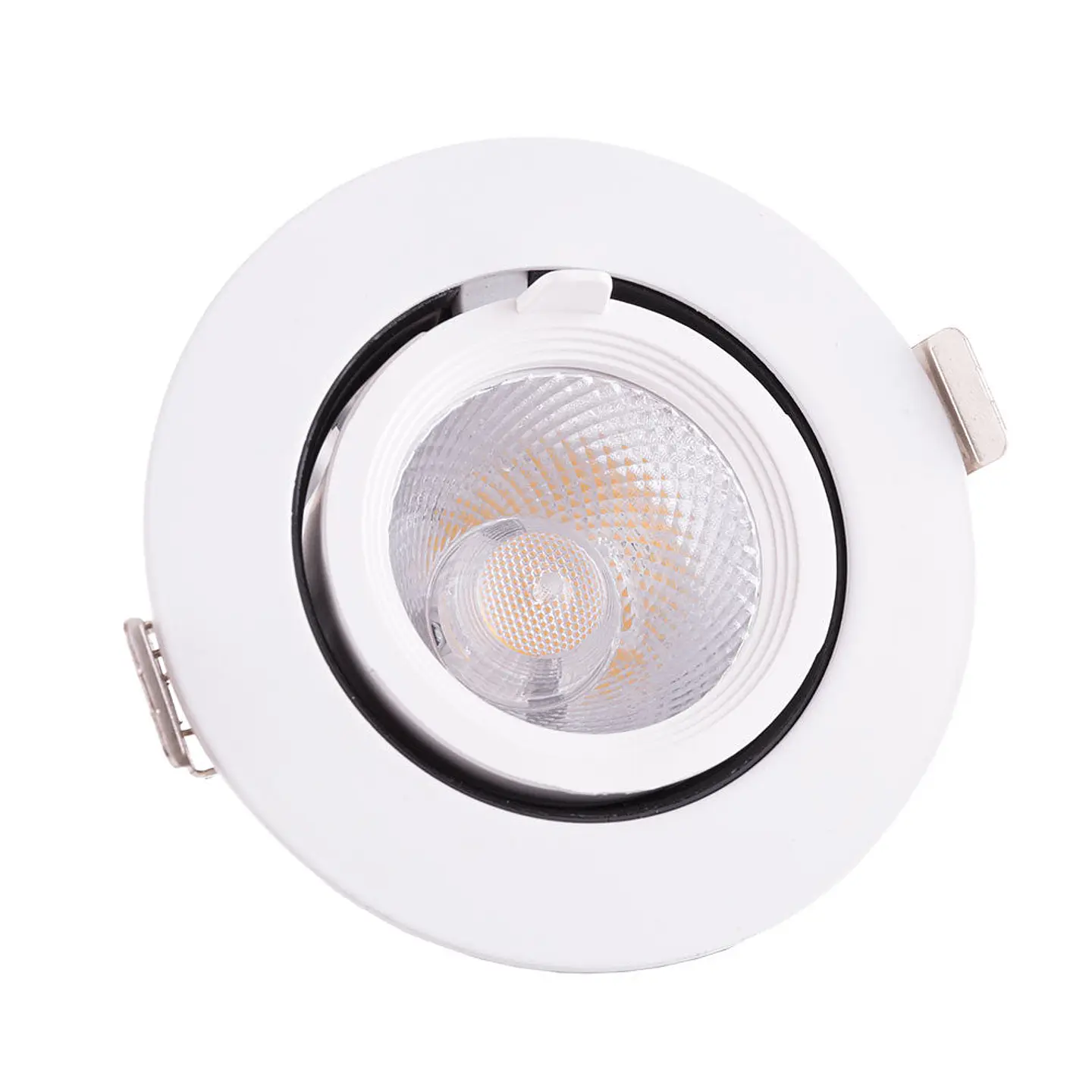 Foco Downlight LED 7W 1050Lm 4000ÂºK Circular AjustÃ¡vel 40.000H [HO-COB-CC-OR-7W-W] 2