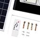Holofote LED solar 30W 4000K Painel: 6V/6W Bateria: 3,2V/3000MaH Controle remoto [HO-SOLARFL-30W-01-W] - Thumbnail 5