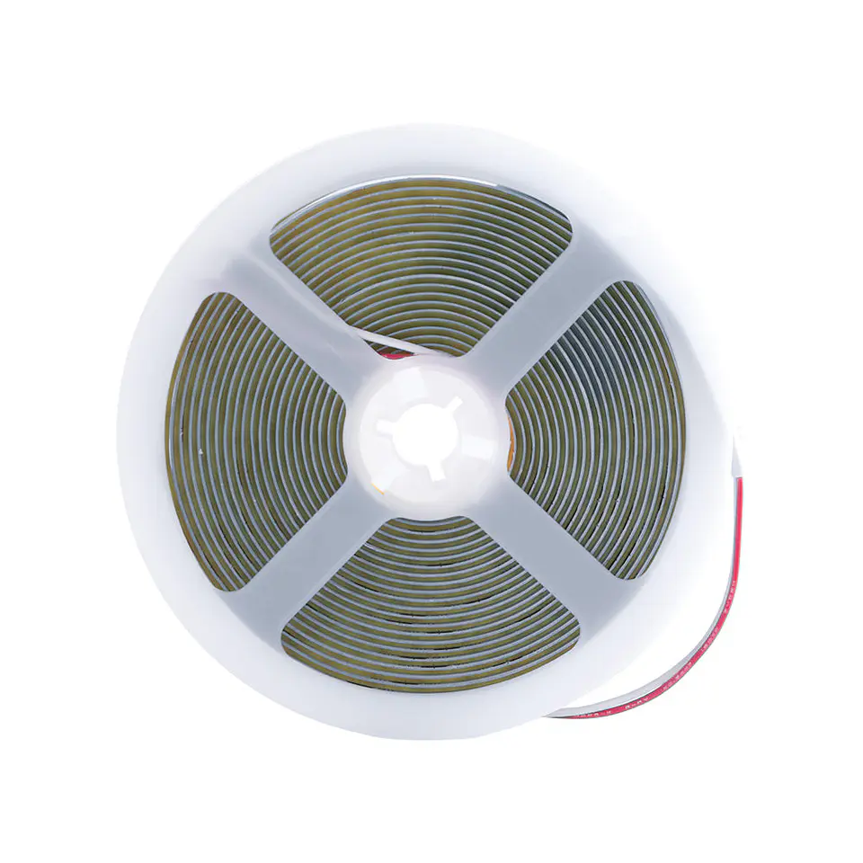 Faixa de 320 LEDs/M 50W 5000Lm CRI90 4200ÂºK COB 12VDC IP20 8mm Largura x5M 40.000H [CA-COB-320-12DC-W]-Branco Natural 3