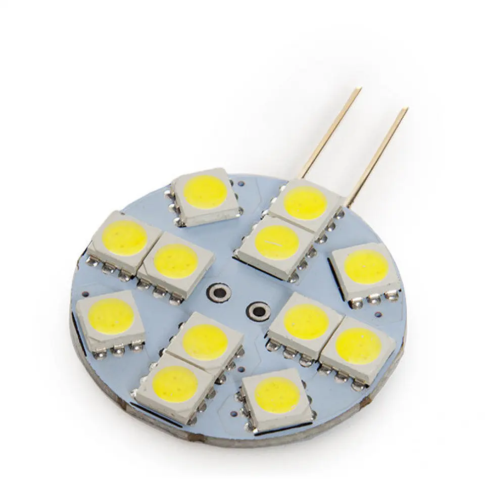 LÃ¢mpada LED G4 2,4W 168Lm 2700ÂºK 40.000H [KD-G4-12-2,4W-5050SMD-WW] 1