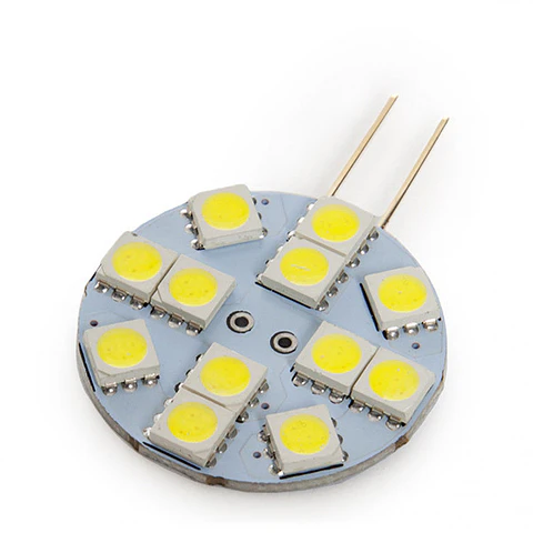 Lampada LED G4 2,4W 180Lm 6000ºK 40.000H [KD-G4-12-2,4W-5050SMD-CW]
