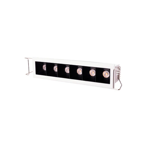 Foco Downlight LED 8W 612Lm 4200ºK Retangular PRO SMD3030 50.000H [JW-8W-MW]