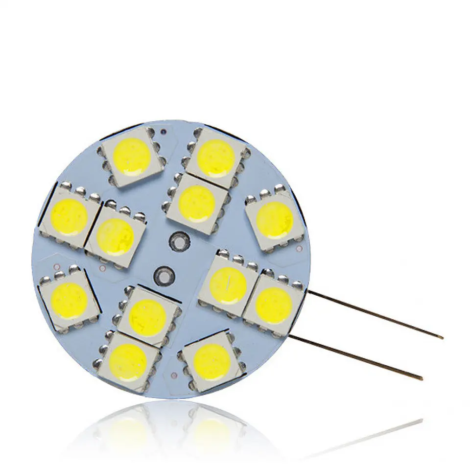 LÃ¢mpada LED G4 2,4W 180Lm 4200ÂºK 40.000H [KD-G4-12-2,4W-5050SMD-W] 2