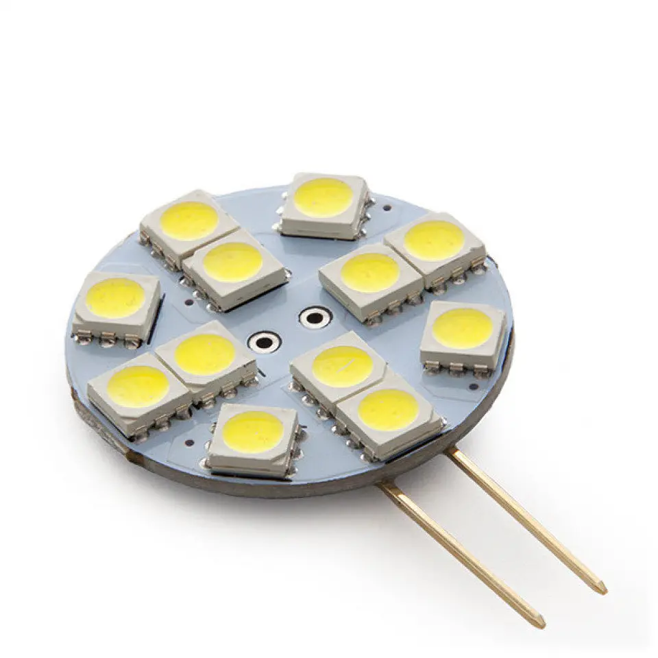 LÃ¢mpada LED G4 2,4W 180Lm 6000ÂºK 40.000H [KD-G4-12-2,4W-5050SMD-CW] 3