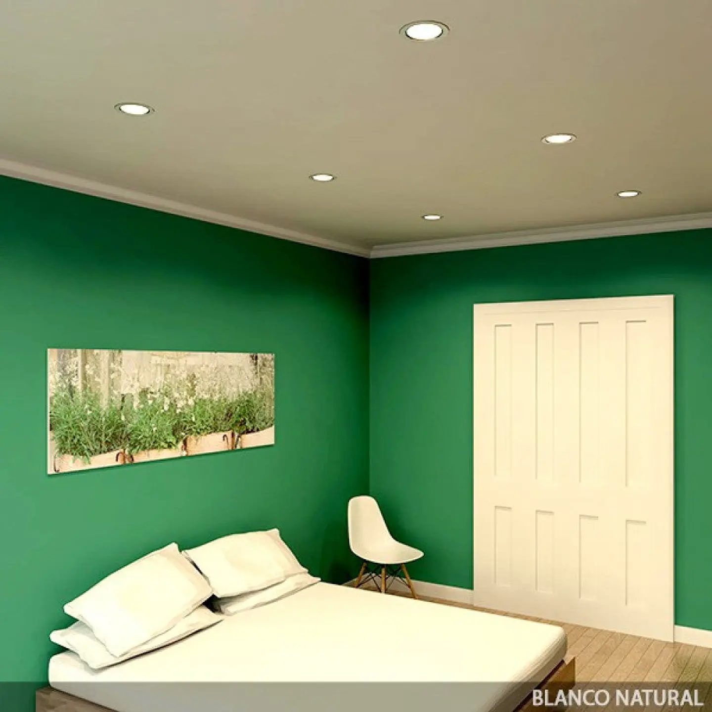 Foco Downlight LED 9W 800Lm 4200ÂºK 40.000H [PCE-DL9W-W] 8
