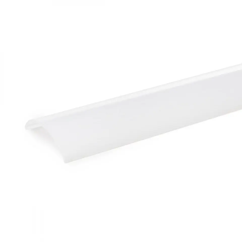 Perfil AlumÃ­nio Para AÂ Tira LED Led InstalaÃ§Ã£o Cantos - DifusorÂ Leitoso X 1M 4