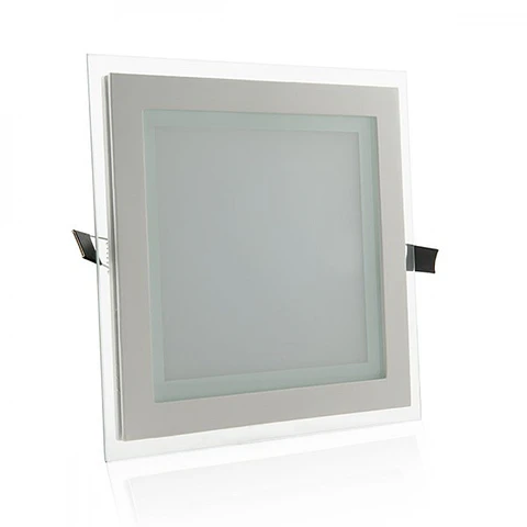 Downlight LED 18W 1800Lm 2700ºK Quadrado Vidro 40.000H [HO-MB02-18W-WW]