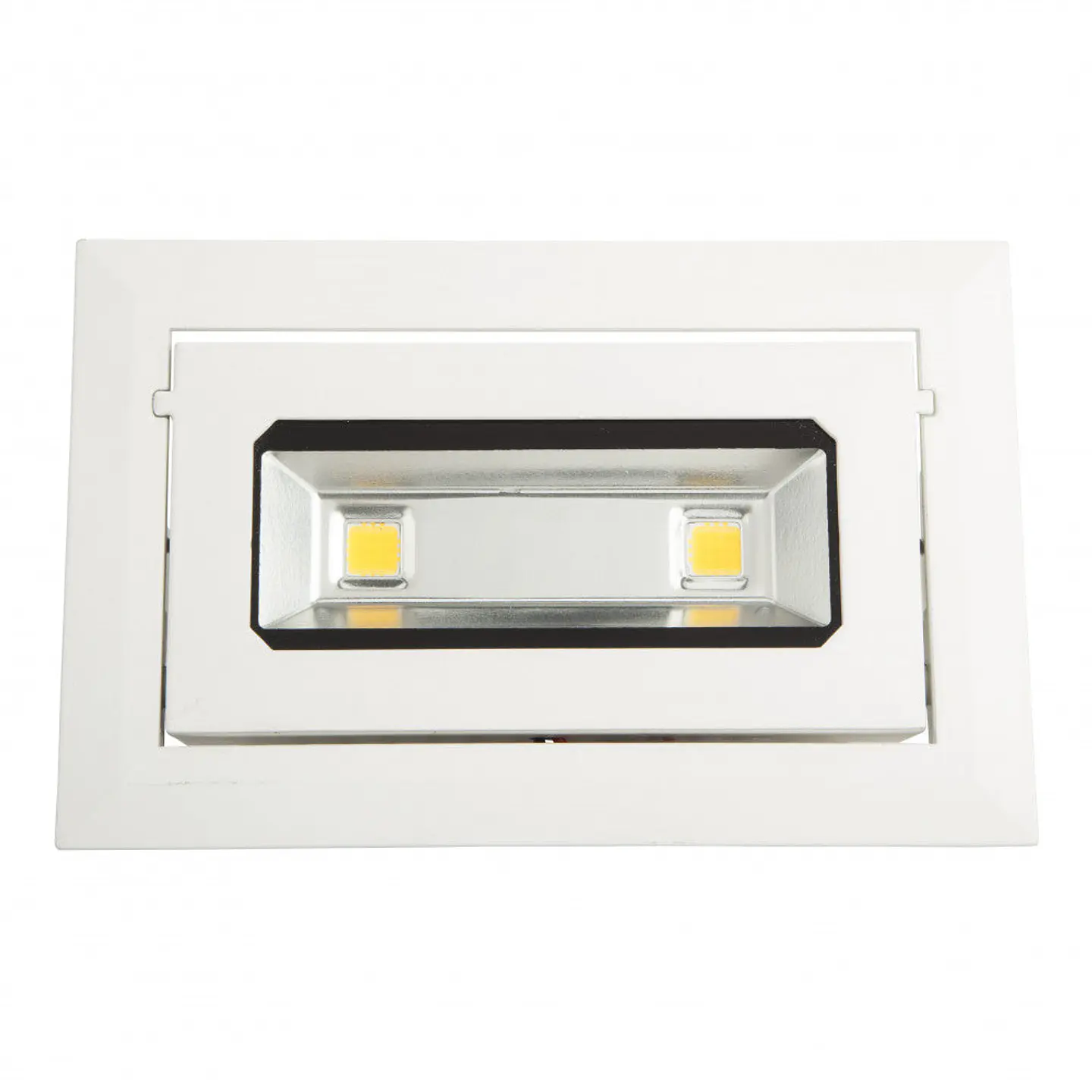 Foco Downlight LED 20W 1.800Lm 6000ÂºK Retangular InclinÃ¡vel 40.000H [HO-DRECTBAS-20W-CW] 3