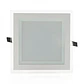 Downlight LED 18W 1800Lm 2700ÂºK Quadrado Vidro 40.000H [HO-MB02-18W-WW] - Thumbnail 3
