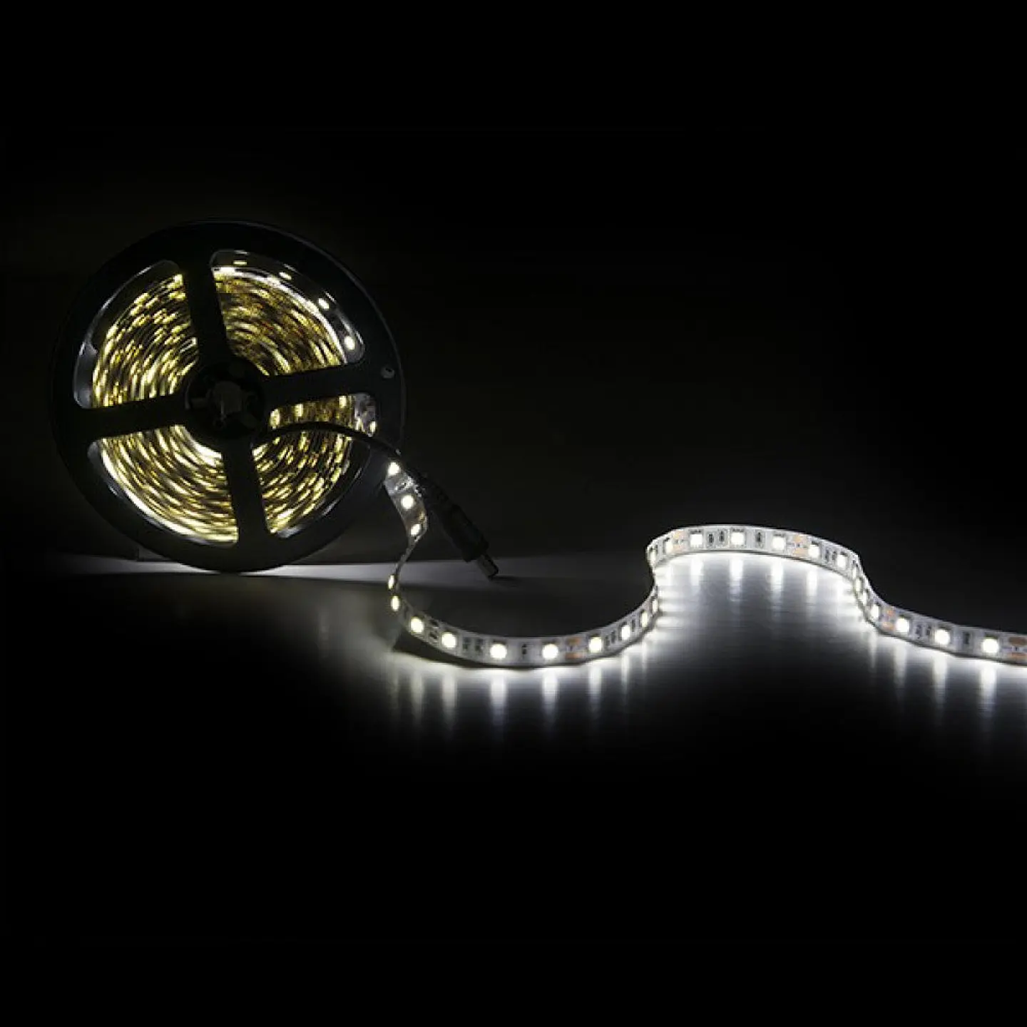Faixa de 300 LEDs 72W 4.200Lm SMD5050 12VDC x5M 40.000H [PL219009G]-Verde 3