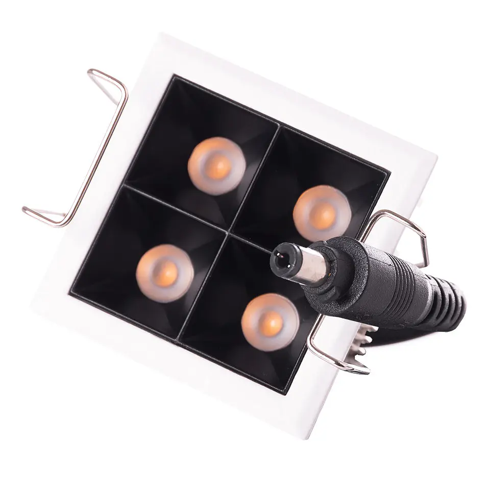 Foco Downlight LED 5W 360Lm 2700ÂºK Retangular PRO SMD3030 50.000H [JW-5W-M-WW] 3