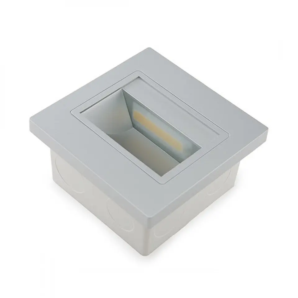 Luz Embutida LED 1,5W 129Lm 2700ÂºK Alexis IP40 40.000H [PT-W15B002-WW] 3