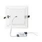 Downlight LED 18W 1800Lm 6000ÂºK Quadrado Vidro 40.000H [HO-MB02-18W-CW] - Thumbnail 5