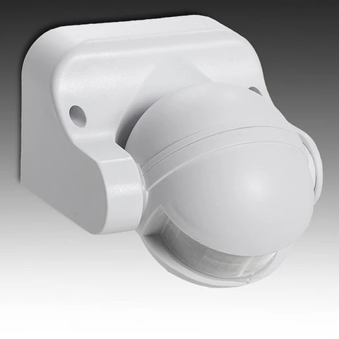 Sensor de Movimento Montagem Em Superficie 180º Ip44 â–º1200/300W [Sb-Bs039]