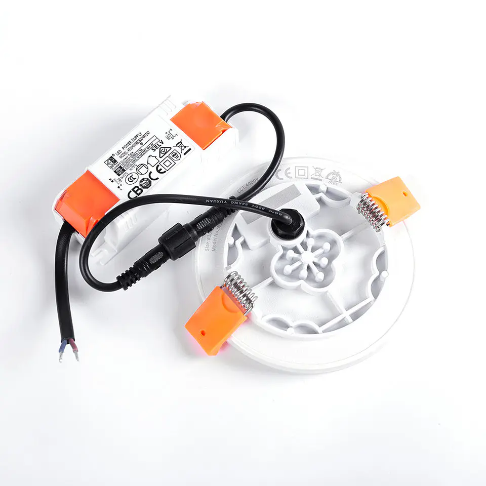 Placa LED 11W 800Lm 2700ÂºK Circular sem Moldura 40.000H [LUM-NSDL-R125] 2