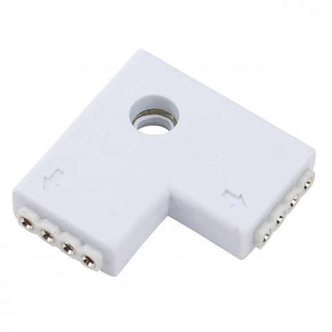 Conector Rapido L FÃªmea Tira LED Led Rgb 12/24Vdc