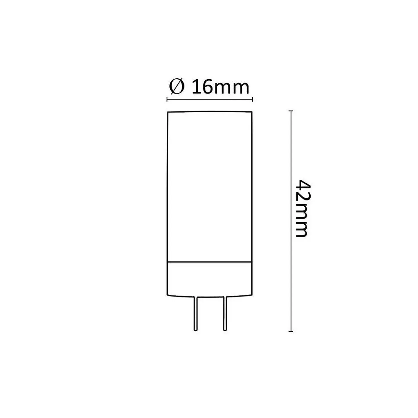 Lampada LED Asalite G4 2W 220Lm 3000K IP20 [ASAL-0097] 7