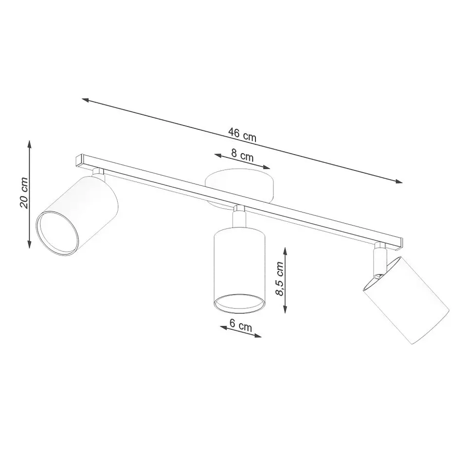 Luz De Teto LEMMI 3 [SOL-SL.1128] 14