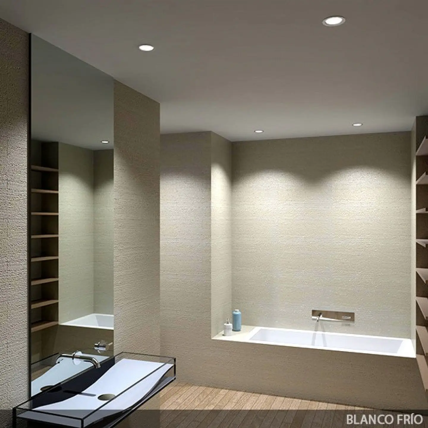 Foco Downlight LED 15W 1264Lm 2700ÂºK IP65 Banheiros/Cozinhas 50.000H [SL-DLFS03-15W-WW] 6