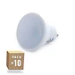 Pacote de 10 LÃ¢mpadas LED GU10 7W 520Lm 6000ÂºK 10 40.000H [SKY-GU10-7W-CW-PK10-AP] - Thumbnail 1