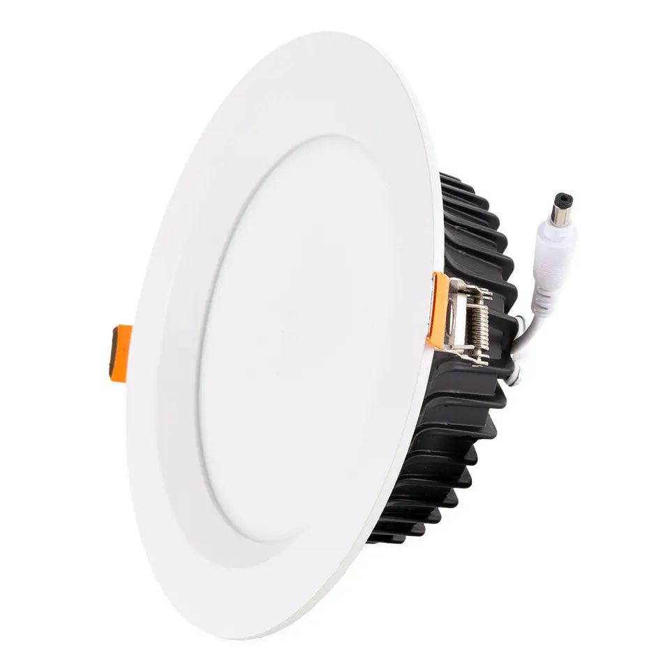 Foco Downlight LED 24W 2.160Lm 6000ÂºK IP65 Banheiros/Cozinhas 50.000H [SL-DLFS06-24W-CW] 1