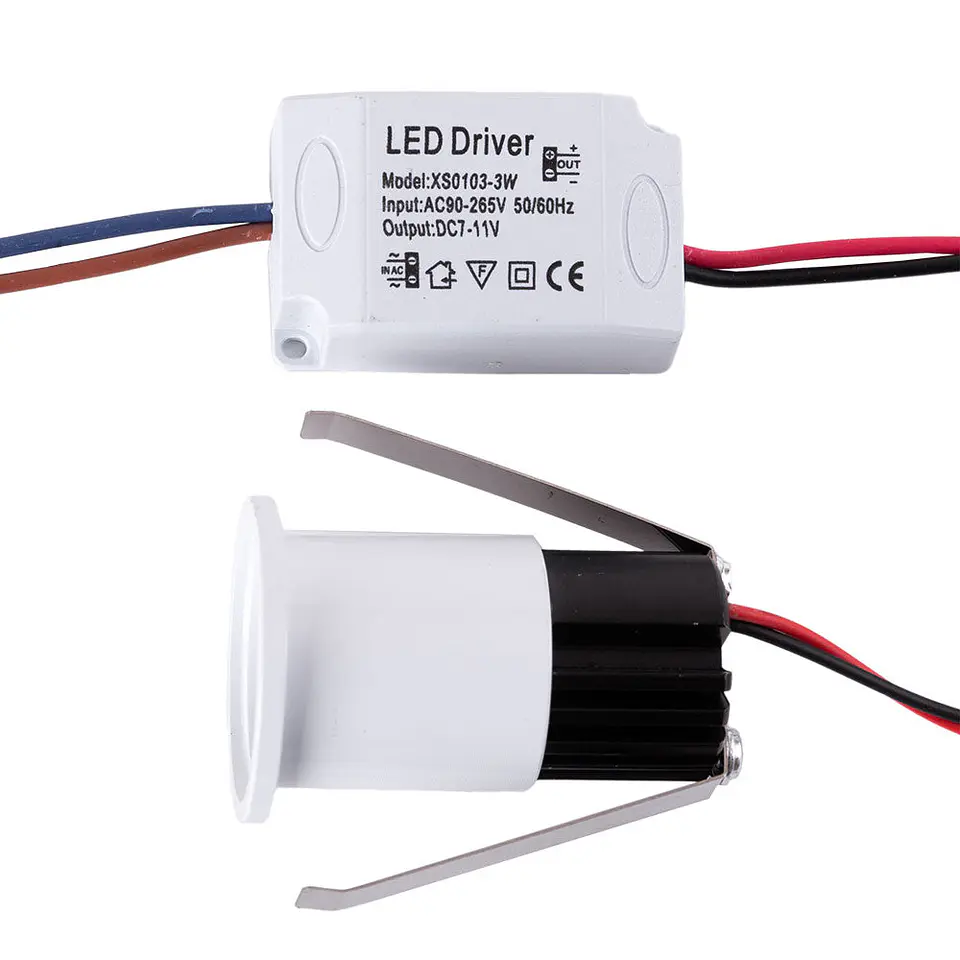 Luz Embutida LED 2W 180Lm 6000ÂºK 
