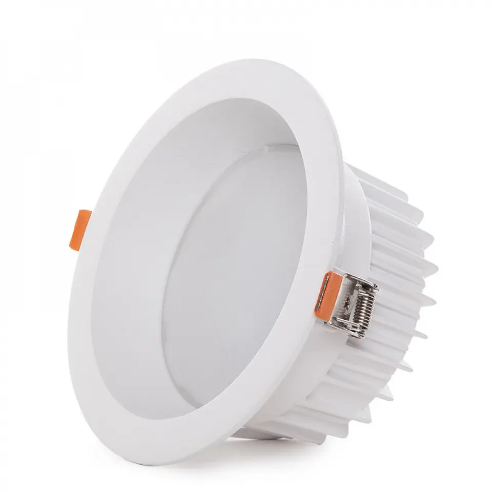 Foco Downlight Circular LED 18W 2520Lm 4200ÂºK Antirreflexo UGR19 40.000H [HO-DL-AD-18W-W] 1