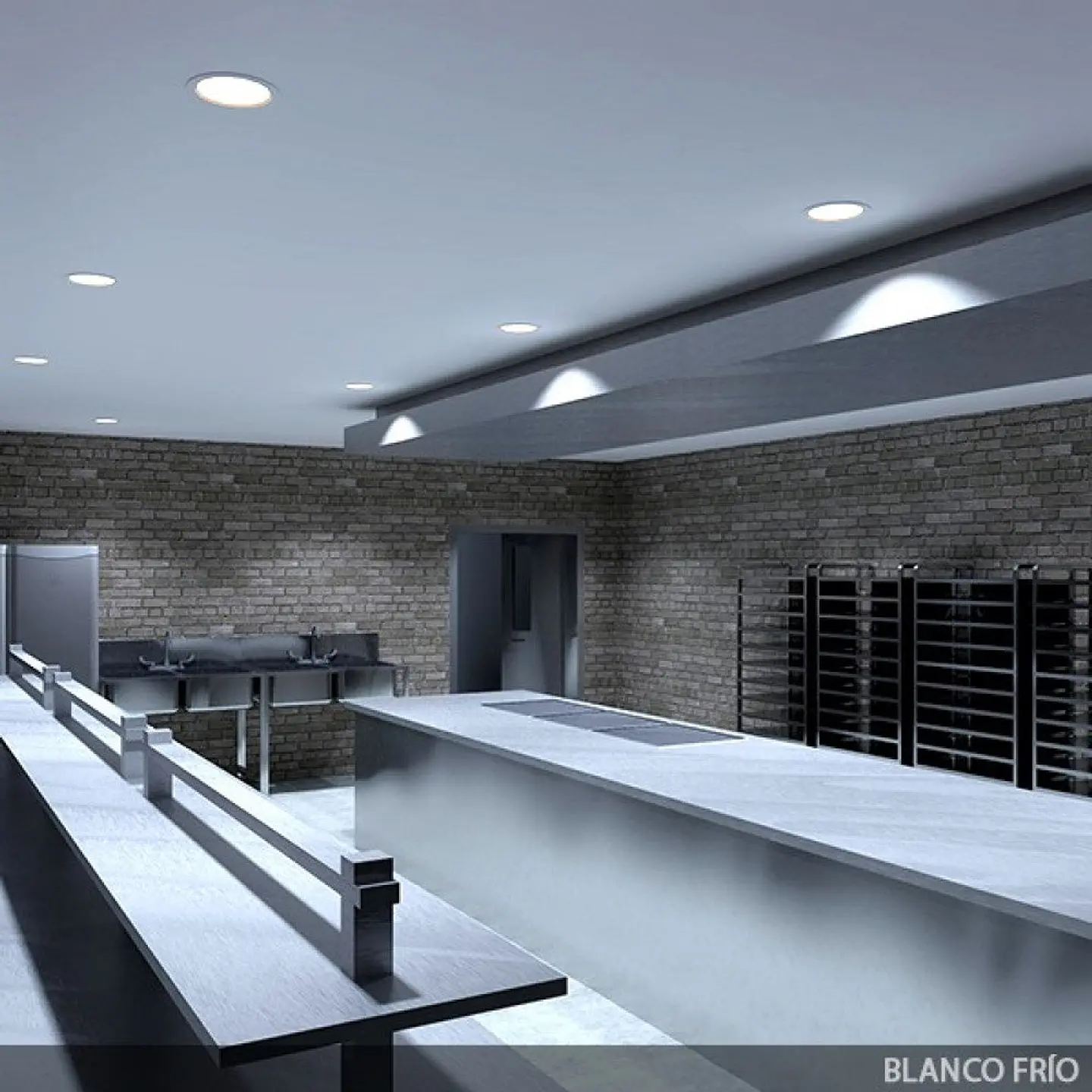 Foco Downlight LED 24W 2.160Lm 6000ÂºK IP65 Banheiros/Cozinhas 50.000H [SL-DLFS06-24W-CW] 7