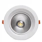 Foco Downlight Circular LED 15W 2100Lm 2700ÂºK Antirreflexo UGR19 40.000H [HO-DL-AD-COB-15W-WW] - Thumbnail 4