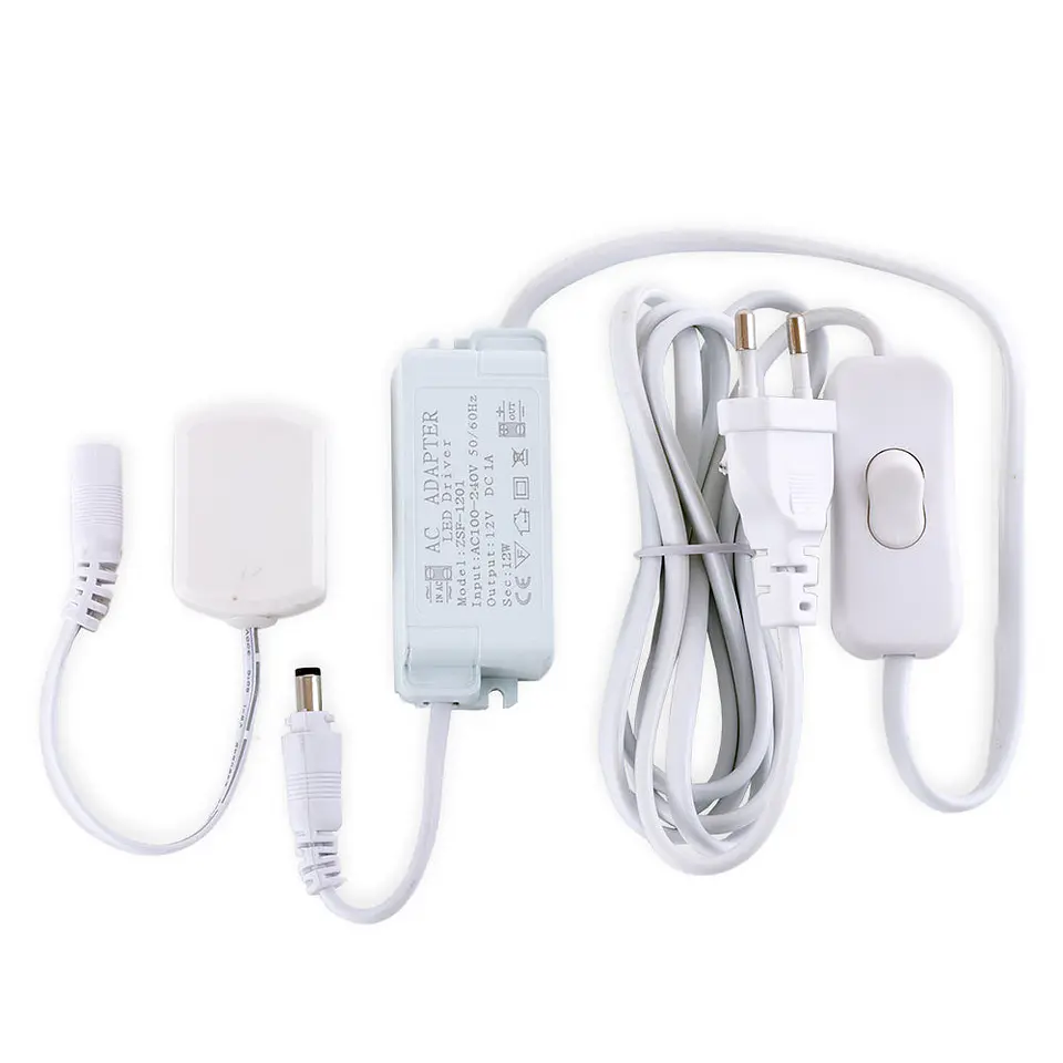 DriverÂ Mini LED 220Vac/12Vdc 15W Caixa de DistribuiÃ§Ã£o 6Â Caminho 1