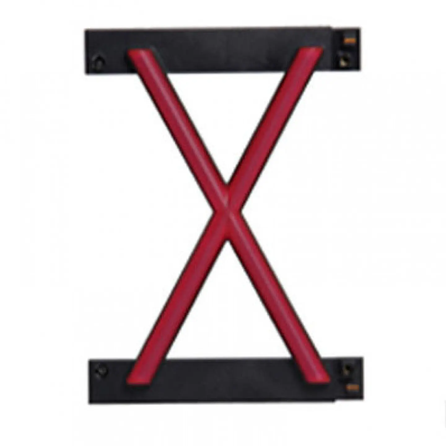 Letra LED Neon X Largura 105MmÂ Alto 161Mm Fundo 38Mm 3