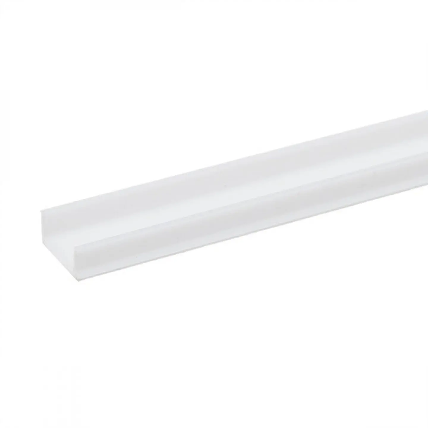 Pacote 2 Perfil de AlumÃ­nio Para Leds DifusorÂ LeitosoÂ Tira LED 2M 6