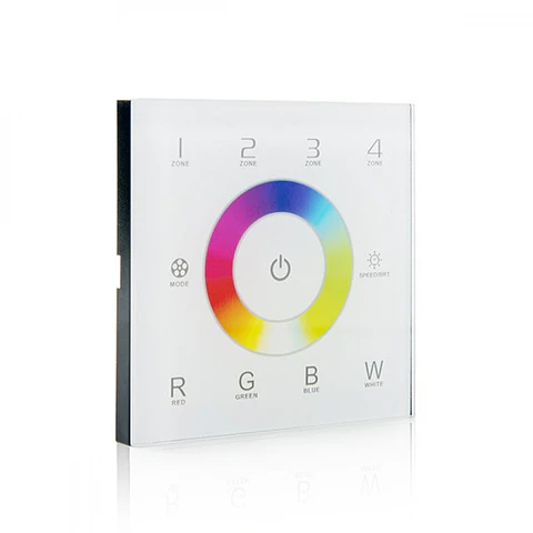 Controlador Rgwb TÃ¡til Controlo Controlo Remoto 4 Zonas Dmx512