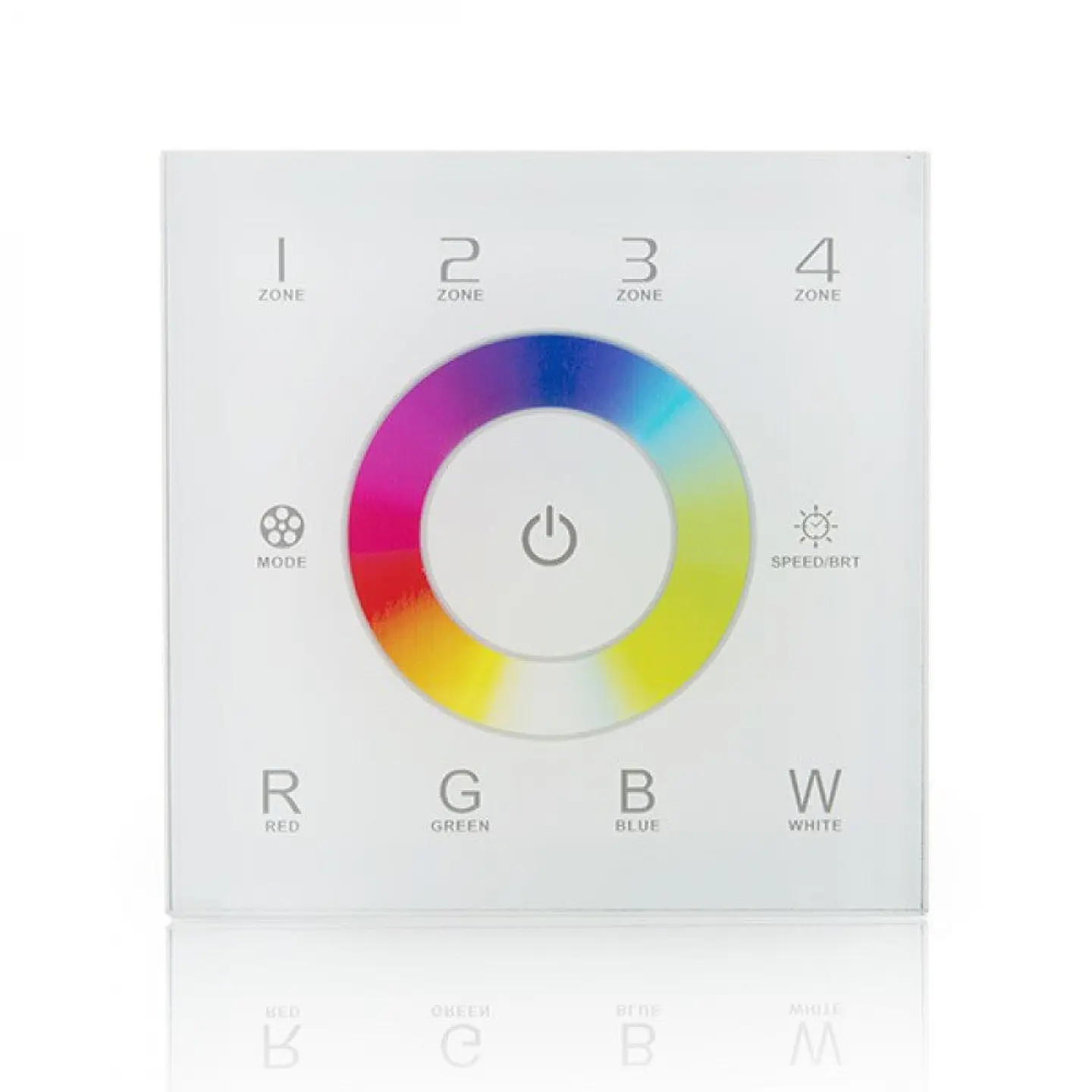 Controlador Rgwb TÃ¡til Controlo Controlo Remoto 4 Zonas Dmx512 2