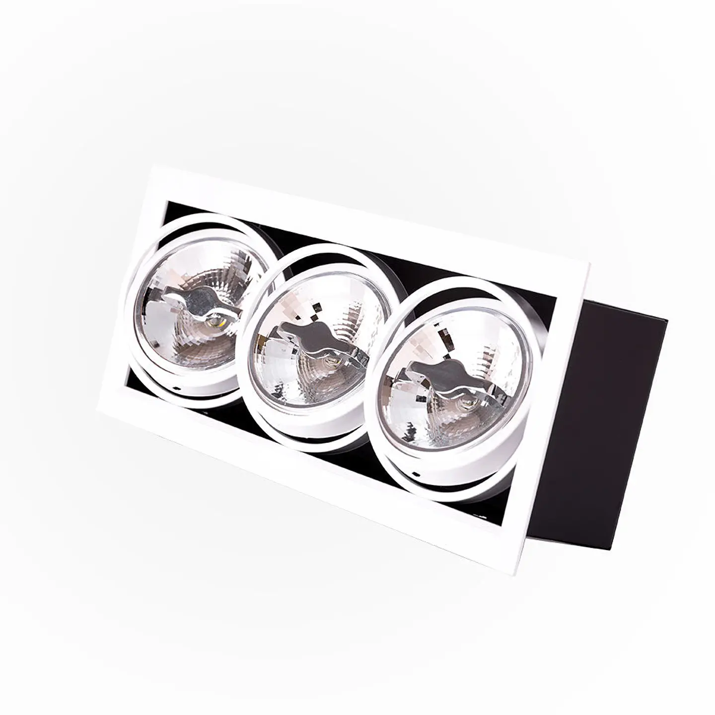 Foco Downlight LED Cardan 36W 3.600Lm 6000ÂºK CREE RAâ–º90 40.000H [JW-CAR-LED-3x12W-CW] 1