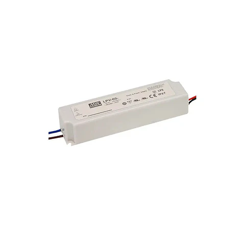 Lpv-60-15 Ip67 Transformador Meanwell Em: 90-264Vac Fora: 15Vdc 4A 60W Isolamento 3000Vac