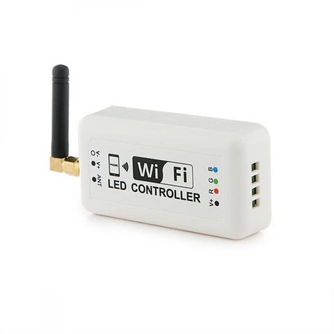 Controlador Rgb Wifi 3 Canais X 4A 12/24Vdc 144/288W