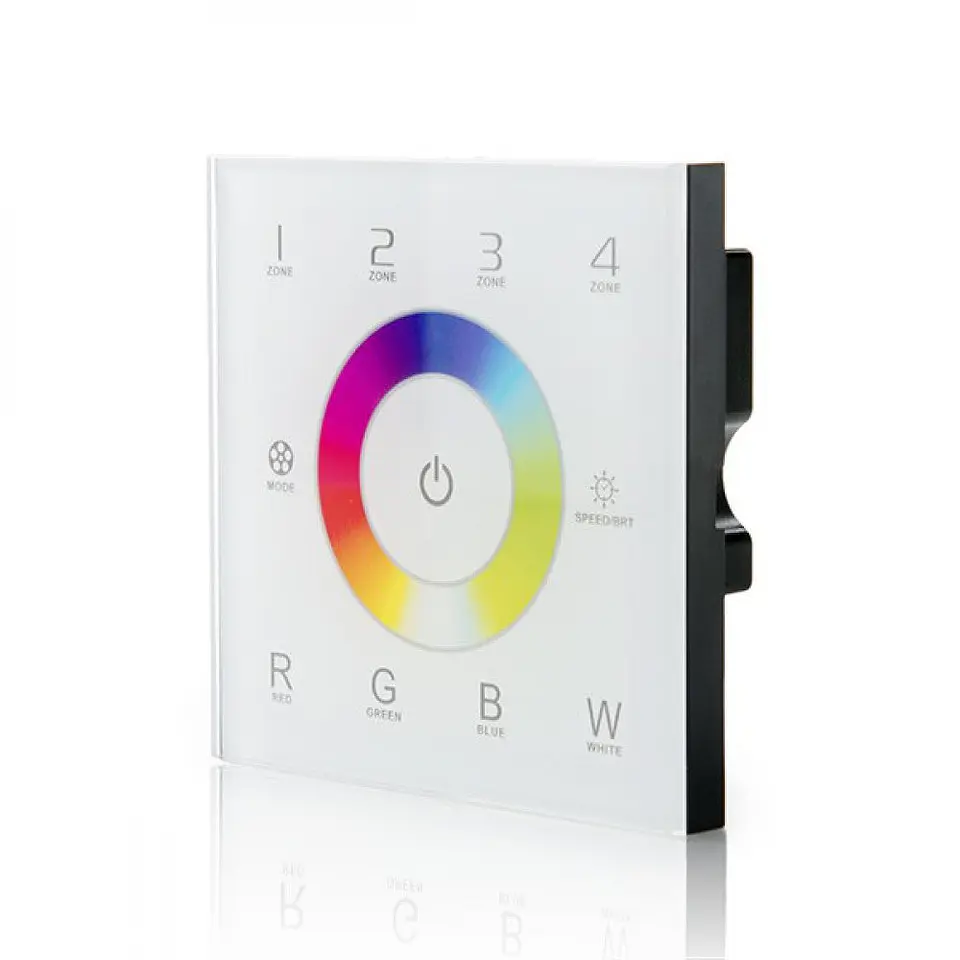 Controlador Rgwb TÃ¡til Controlo Controlo Remoto 4 Zonas Dmx512 4