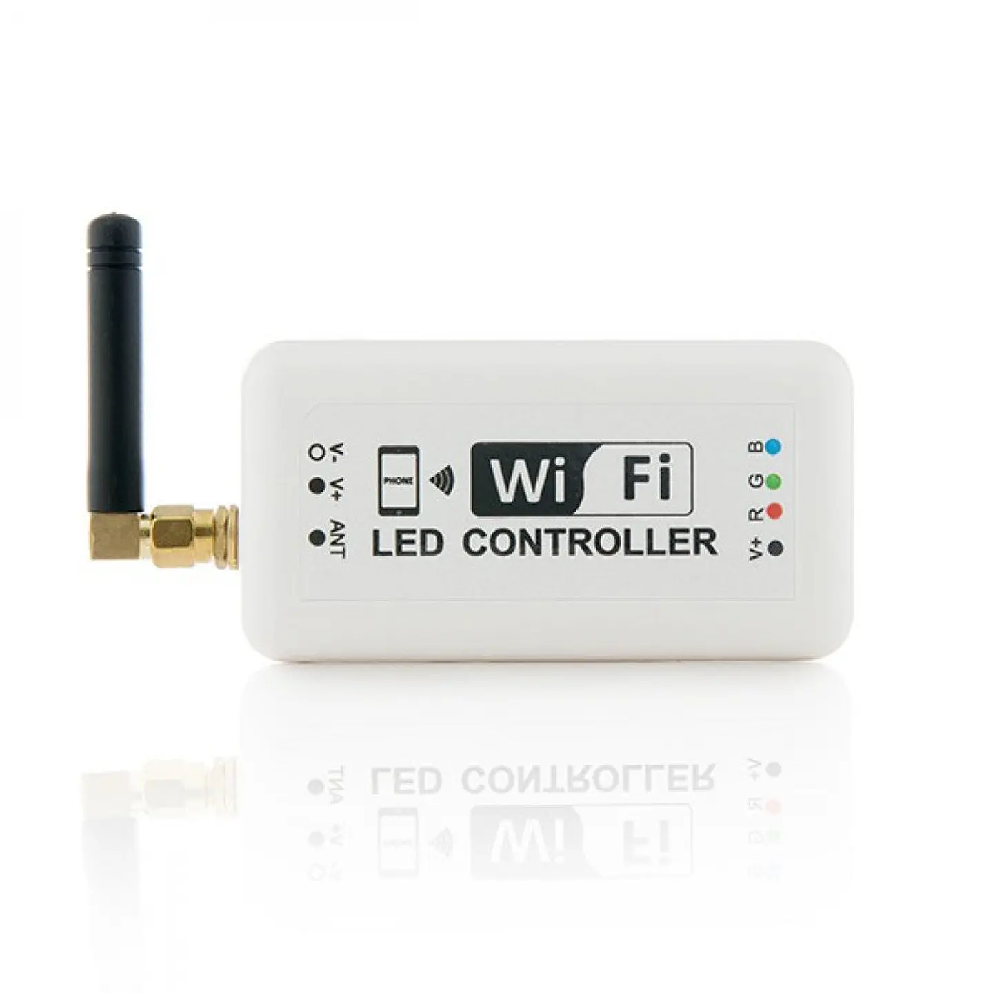 Controlador Rgb Wifi 3 Canais X 4A 12/24Vdc 144/288W 2