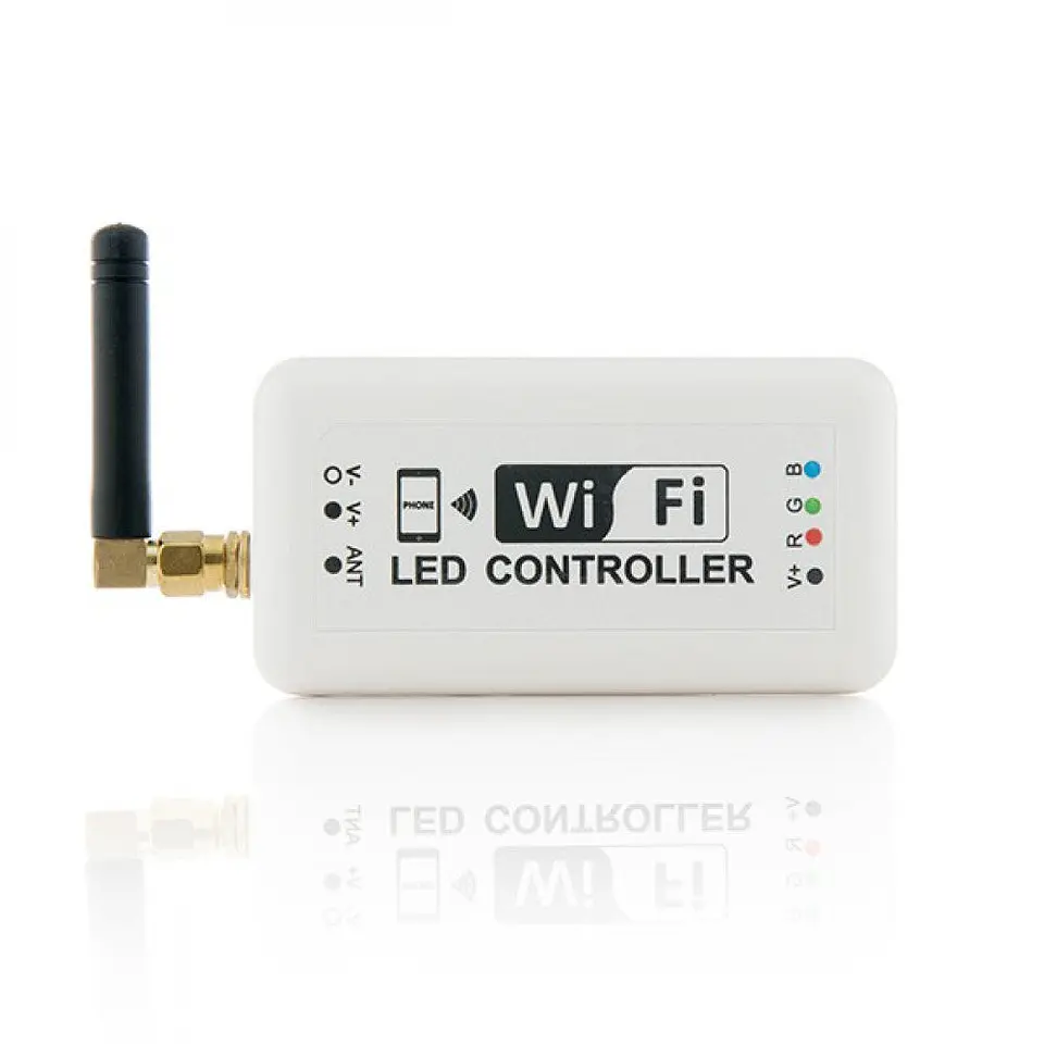 Controlador Rgb Wifi 3 Canais X 4A 12/24Vdc 144/288W 2