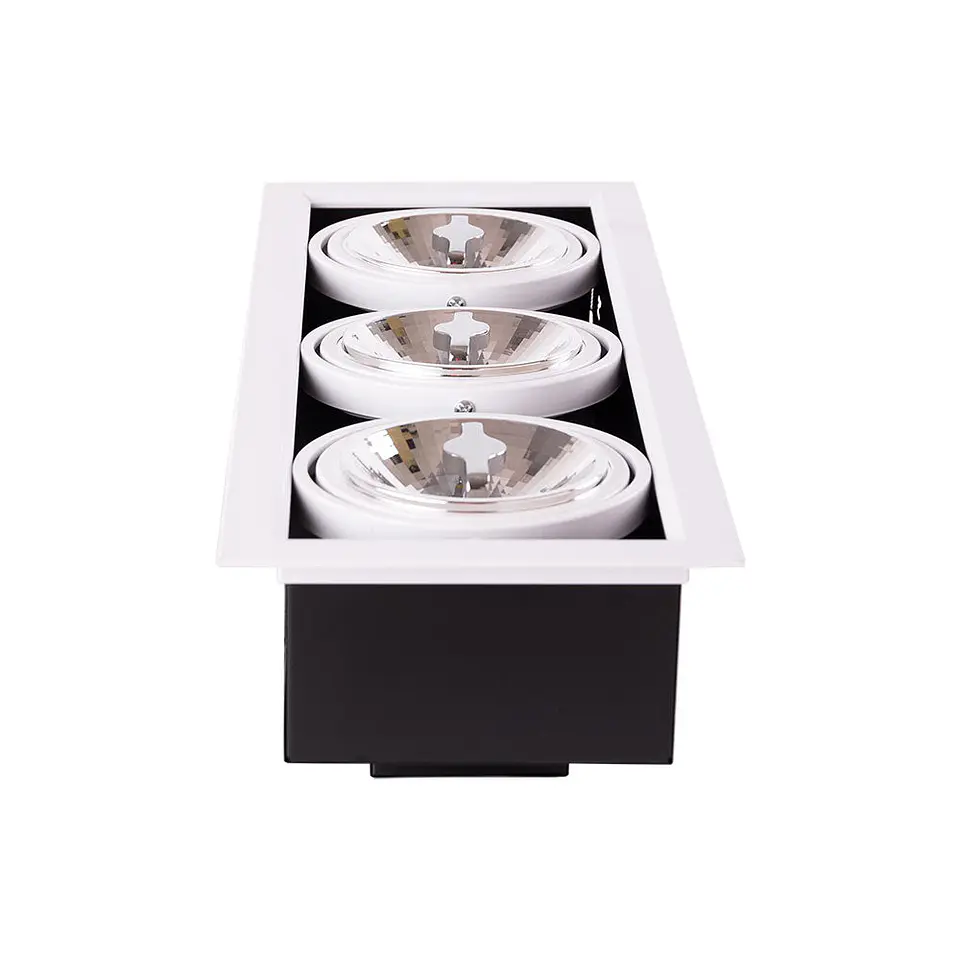 Foco Downlight LED Cardan 36W 3.600Lm 6000ÂºK CREE RAâ–º90 40.000H [JW-CAR-LED-3x12W-CW] 5