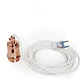 Pendel E27 Cabo 5000Mm Branco3 X 0,75 Suporte De Lampada Interruptor Rotativo Cobre - Cela - Plugue [AM-AT536] - Thumbnail 4