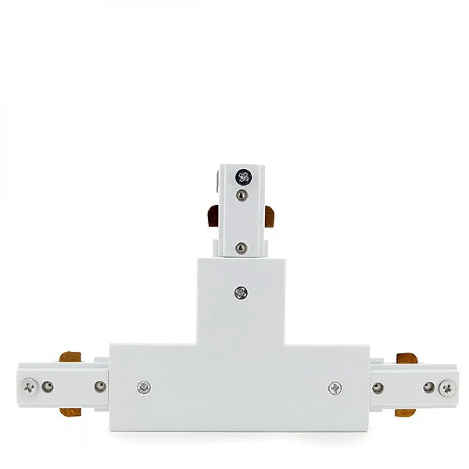 Trilho de 2 Fases Do Conector T Branco 3