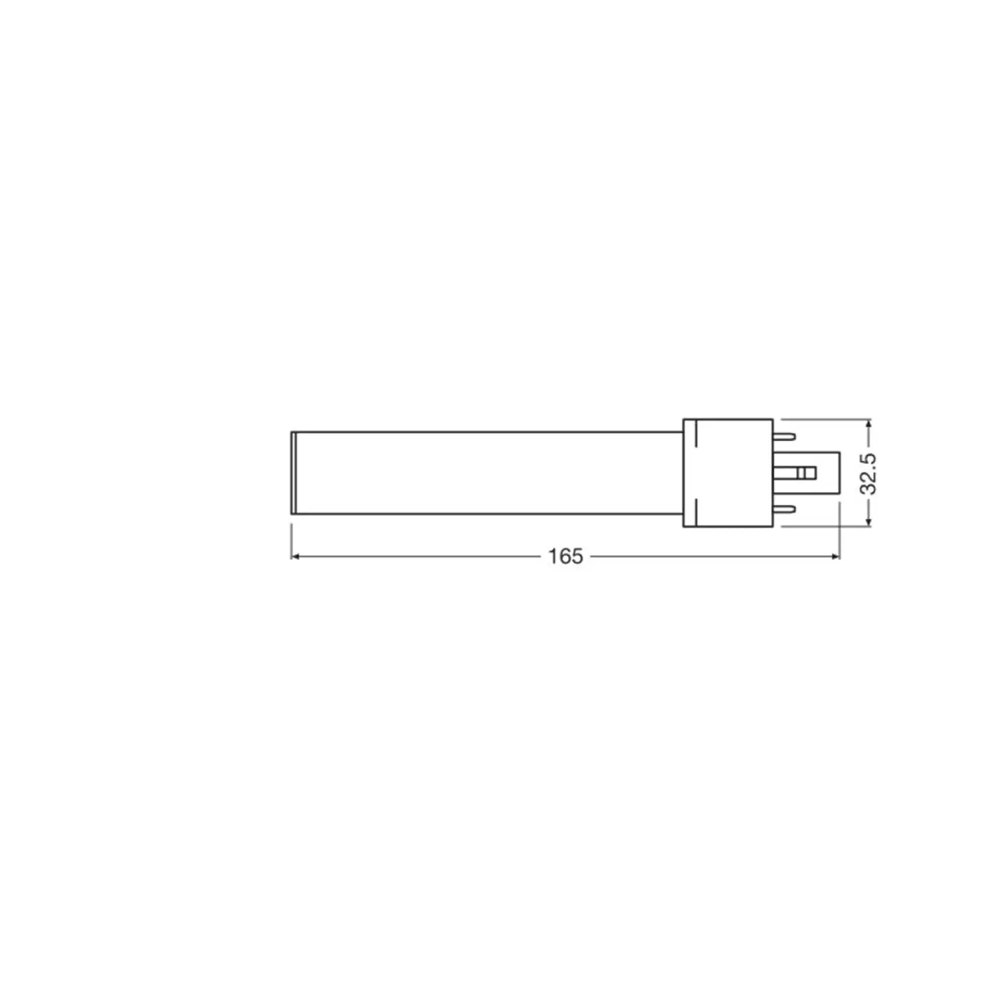 Ledvance/DULUX G23 LÃ¢mpada LED 4W 500Lm 3000K 120Âº IP20 3