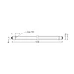 Tubo LED T5 Ledvance G5 37W 5600Lm 4000K 180Âº IP20 RegulÃ¡vel - Thumbnail 2