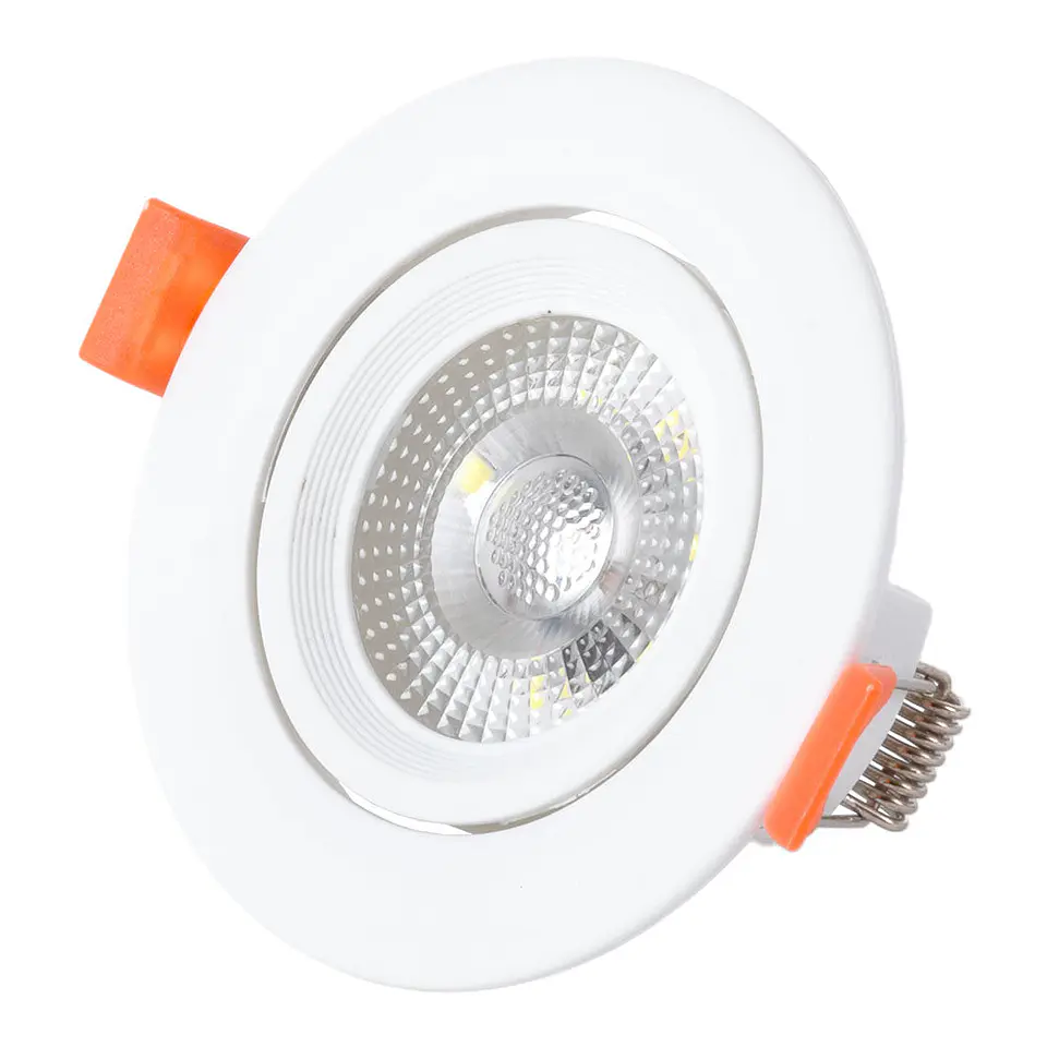 Foco Downlight Circular LED 7W 600Lm 4200ÂºK 38Âº 40.000H [HO-IN-DL7W-W] 1