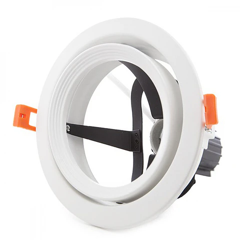 Anel Downlight Par 30 E27 (Sem Lampada) Branco